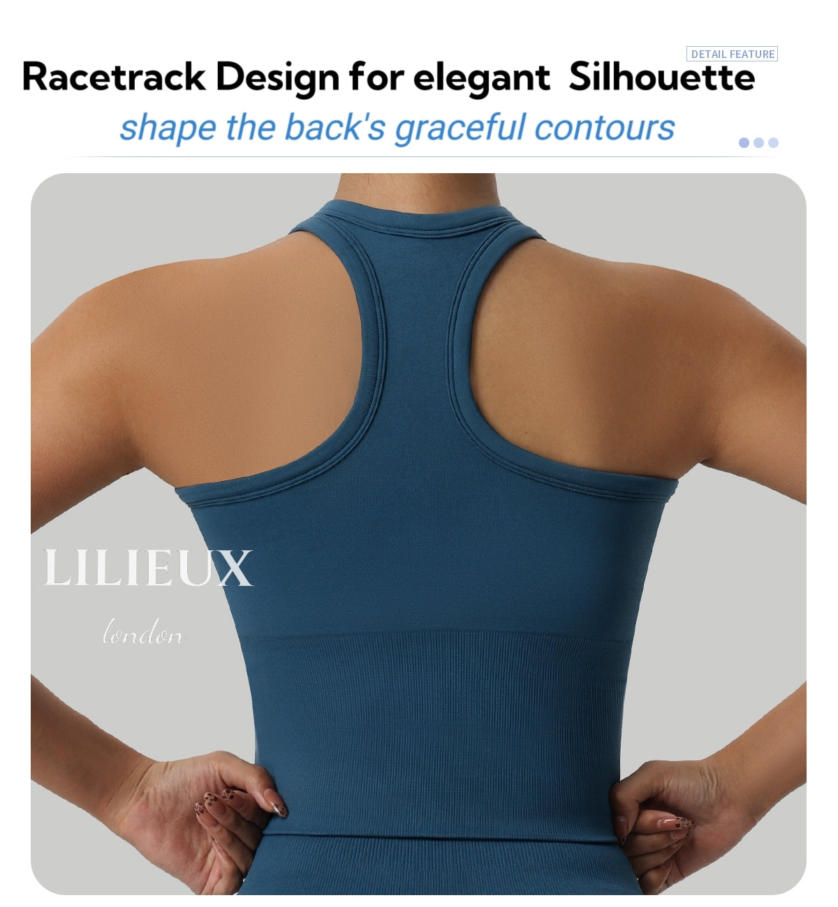 Women's Seamless Racerback Sports Bra Tank Top with High-Waisted Shorts - Crop Style, Gym and Yoga Activewear Set