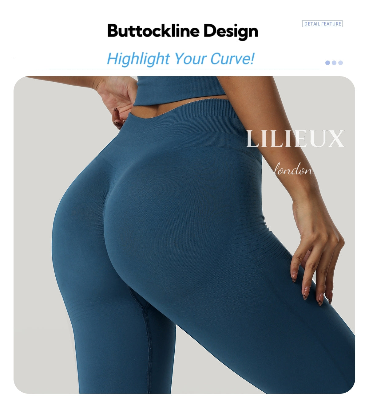 LILIEUX - Seamless Sports Bra and Leggings Set-High Waisted, Workout & Yoga Outfit, Breathable Activewear, Comfortable Sportswear for Women